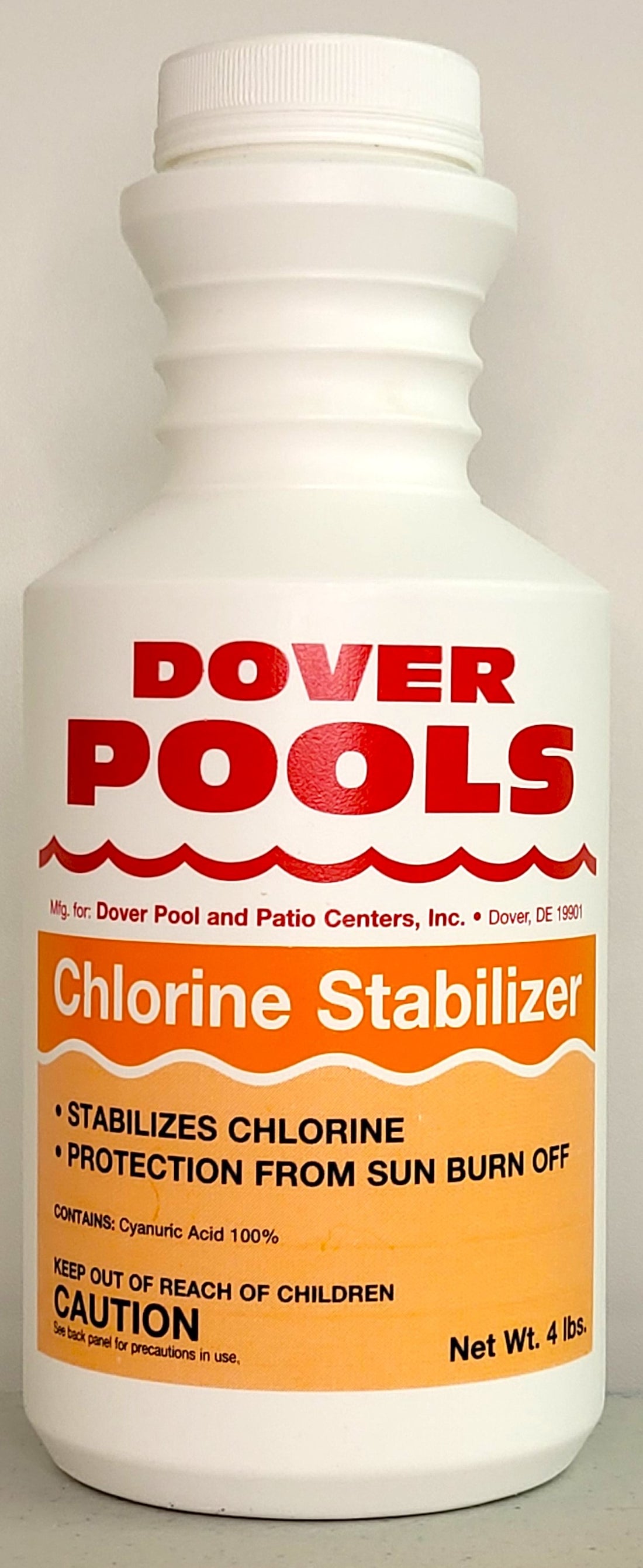 DOVER POOLS CHLORINE STABILIZER Dover Pools Online Store
